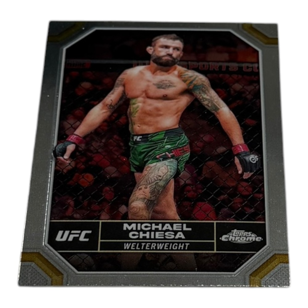 2024 Topps Chrome UFC Michael Chiesa Base Card 137 Welterweight MMA